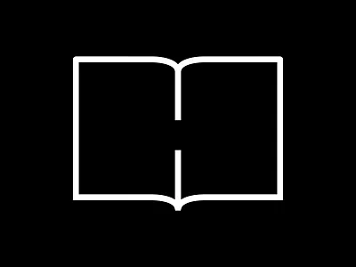 Book + letter H book branding creative design education graphicdesign icon letters logo logodesign typography