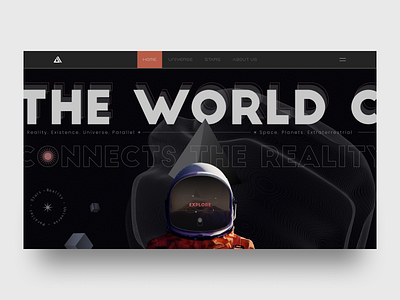 PlanetV : Website design designui figma modernwebsite space stars uiux userinterface website webui