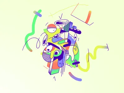 Littleworld 210421 character cute flat illustration monsters