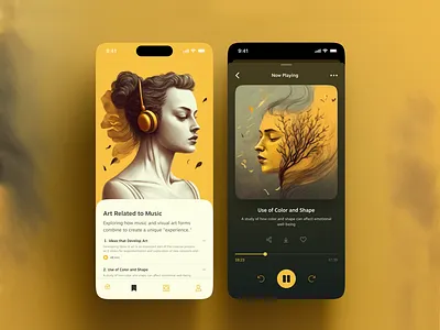 Podcast App apps concept art audio design ios ios16 mobile apps play playlist podcast ui ui apps uiux design ux