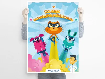 poster character design characterdesign communication illustrateur illustration illustration art illustration children illustrator jeunesse medical pharma poster vector