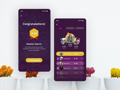 Leaderboard design figma graphic design leaderboard ui ux