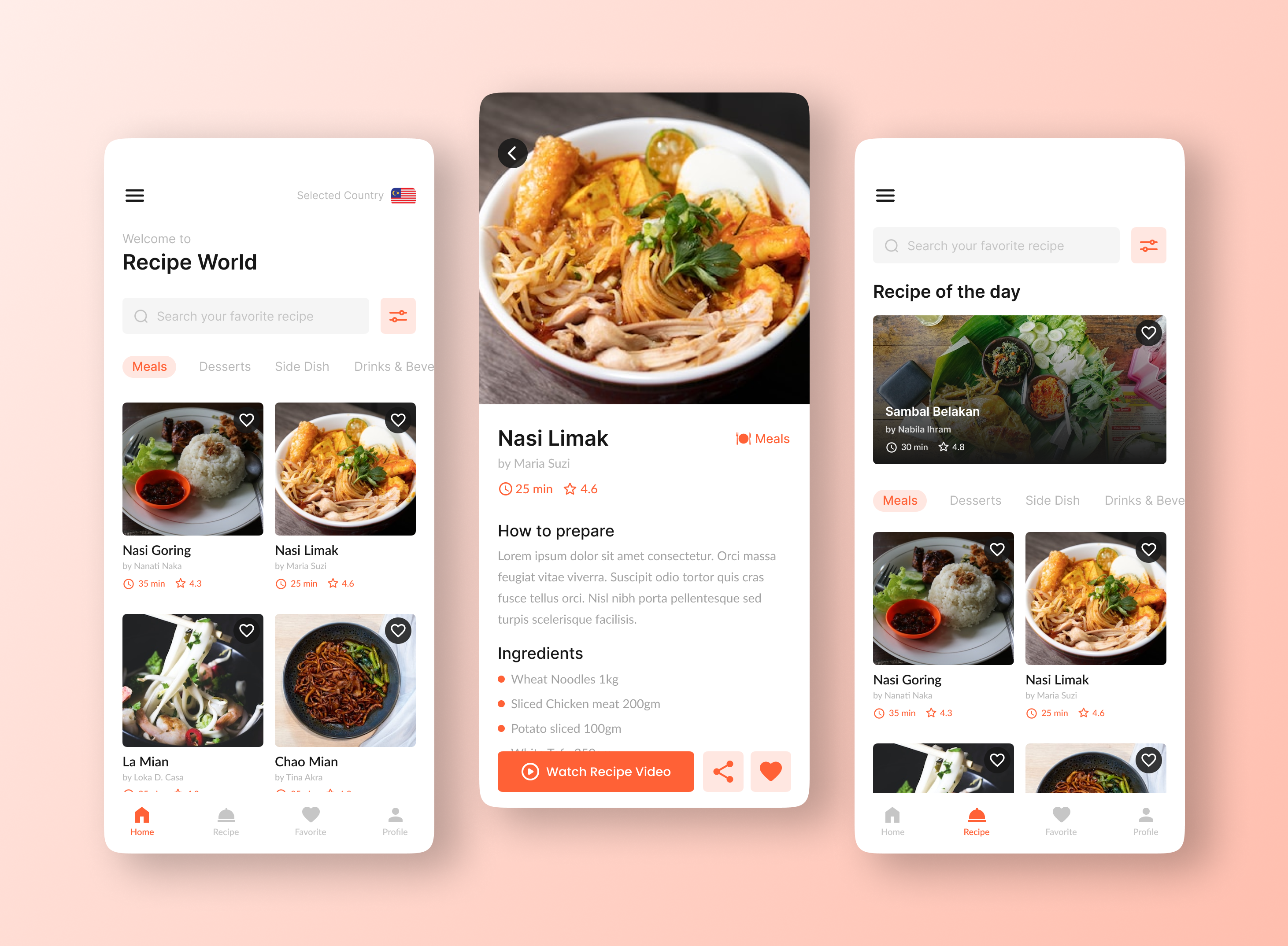 Example of Mobile App Design