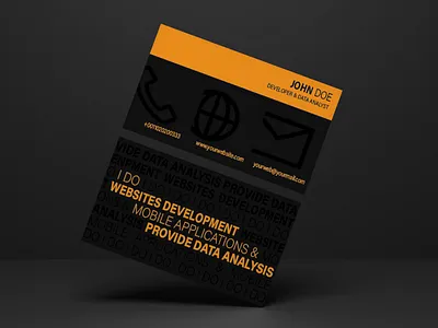 Business Card Design branding business card creative design digital illustration flat illustration illustration digital minimal vector visiting card