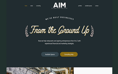 AIM Strategies Website
