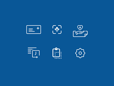 Quebec Health Insurance Card App - Icons app branding health health insurance icons illustrator