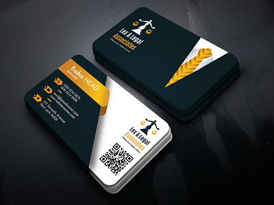 Business Card For LAW Firm advocate branding color firm graphic design illustrator justice law logo right