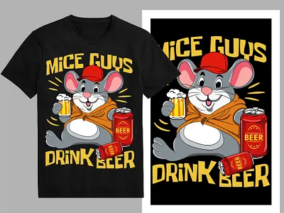 Mice guys drink beer T-shirt design animalillustration cartoondesign cartoonmouse cutemouseteeshirt cutemousewoment shirt grumpyshirtmen micet shirt mouseapparel mouseart mouseillustration mouset shirt mouseteeshirt shirt t shirtdesign tee trendyt shirt tshirt typographydesign vintagemouseteeshirt womenshirtanimal