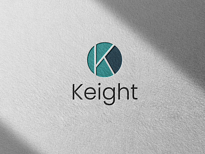 Logo Design for Marketing Agency Keight branding design graphic design illustration logo typography