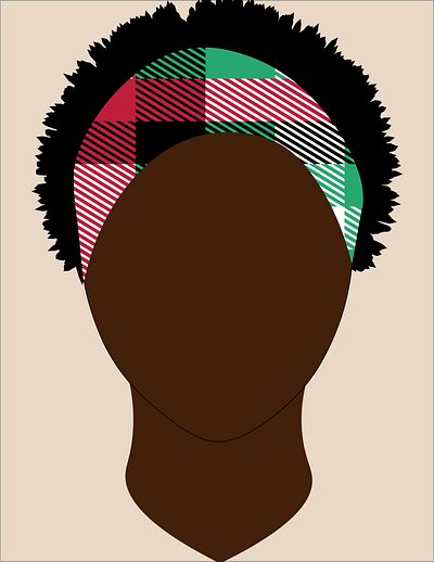 Lady with a Fro design graphic design illustration logo vector