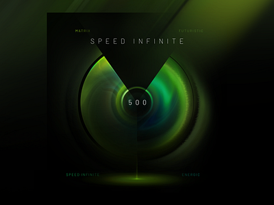 Speed infinite MATRIX biohazard black car clusters dashboard design energic fpk futuristic graphic design green hmi infinite kontrolka liquid matrix radioactive speed speedometer toxic