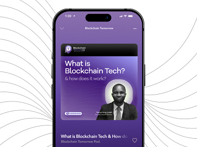 Blockchain Tomorrow Podcast: Branding blockchain branding podcast trending uiux