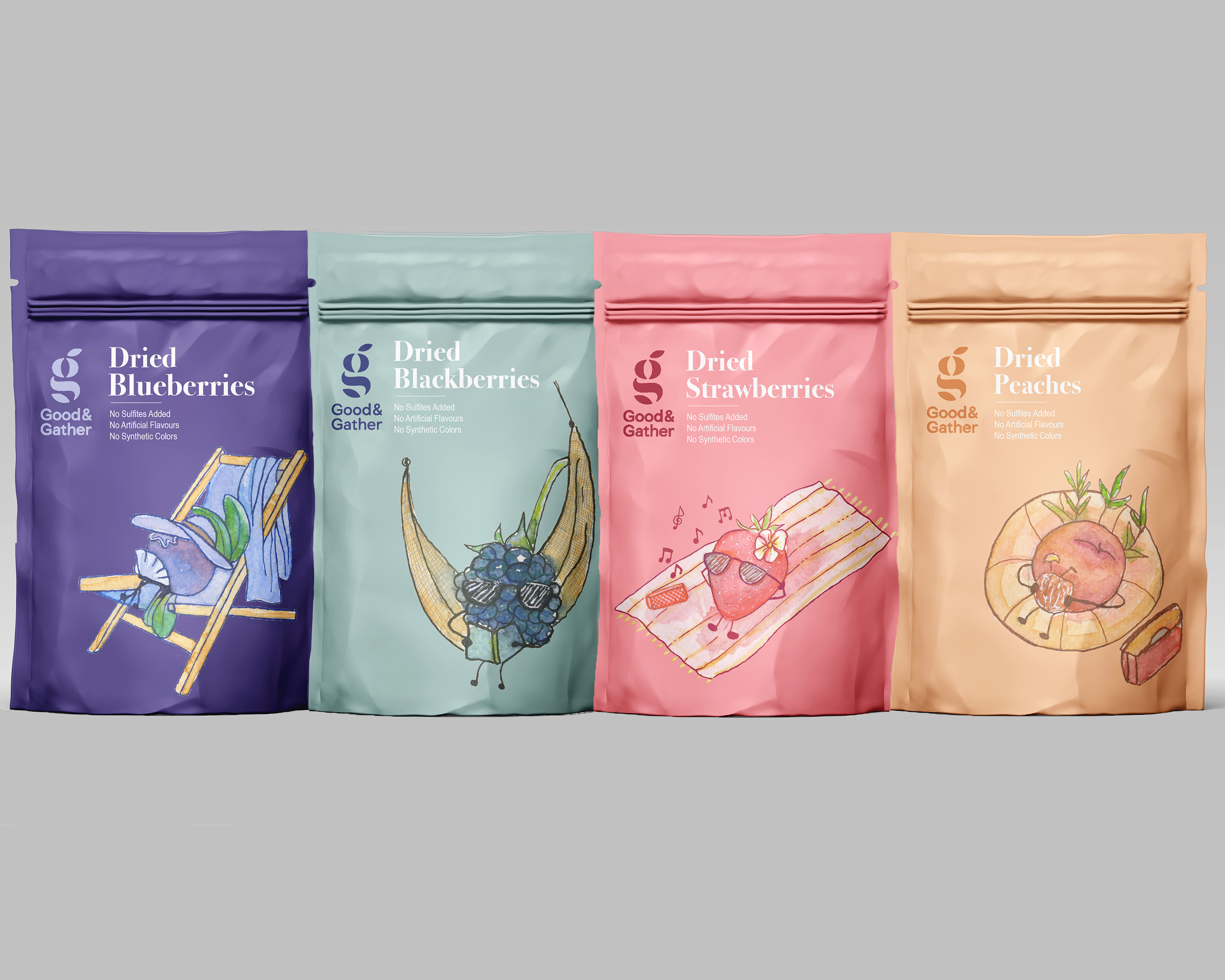 Example of Dried Fruit Package Redesign
