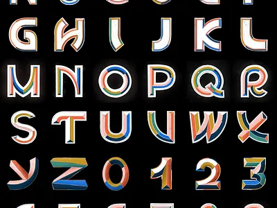 36Days 2022 36days bevel custom type hand lettered hand lettering handlettered handlettering illustration lettering