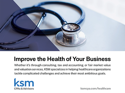 Healthcare Consulting Print Ad