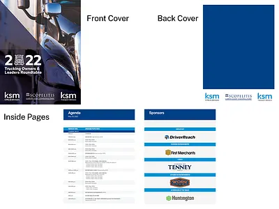 Trucking Roundtable Printed Agenda