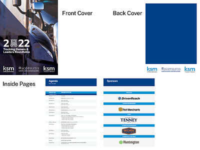 Trucking Roundtable Printed Agenda