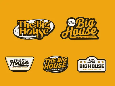 The Big House Badge Design badge badge design baker logo bakery bakery company brand brand identity branding branding design design graphic design illustration logo logo design vector vintage badge