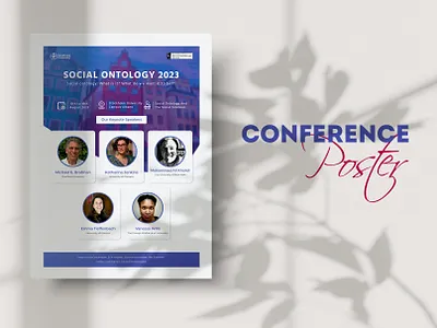 International Social Ontology 2023 Poster a4 conference poster flyer graphic design poster poster design social ontology 2023 tohiscreation