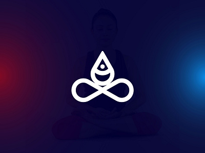 Yoga logo mark app branding concept creative design icon illustration logo logo design logo designer logo idea logo mark logos minimal modern monogram technology yoga yoga icon yoga logo