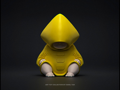 Little things in a big world... 3d art toys collectibles collection concept art cute danil yad design designer fan art game art illustration sculpt