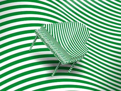 Piano abstract abstraction color graphic design green hypnotic illustration kinetic montreux jazz festival music op art opart optical illusion piano psychedelic striped trippy visual effect