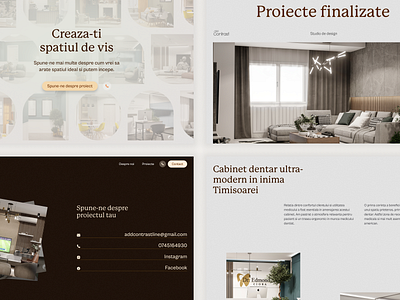 Add Contrast - Interior Design Studio architecture branding design figma hero section interior design interior design studio real estate design ui ui design ux ux designer uxdesign uxui webdesign webflow webflow developer webflow development website design