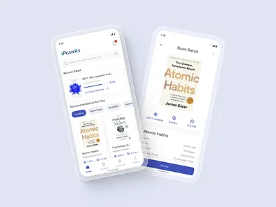 iPusnas Redesign book book app design ebook ebook app mobile app ui ui design