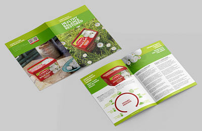 Brochure for a new product design print