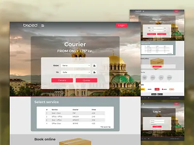 Bsped Web site css design graphic design html ui ux web design