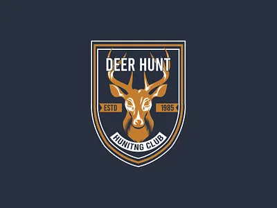 Hunting Logo Design business logo clothing logo custom custom logo custom made design graphic design graphic designer graphic ehub hunting hunting logo illustrator logo logo challenge logo design logo designer logo designs logo maker logos t shirt logo