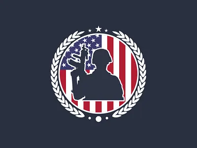 USA Veteran Logo Design army army logo business logo custom custom logo custom made design graphic design graphic designer graphic ehub logo logo challenge logo design logo designer logo maker logos military military logo simple logo veteran logo
