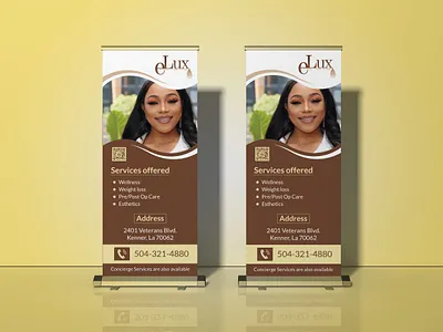 Roll Up Banner Design adobe photoshop banner design branding design flyer design graphics design illustration logo poster design roll up banner roll up banner design vector