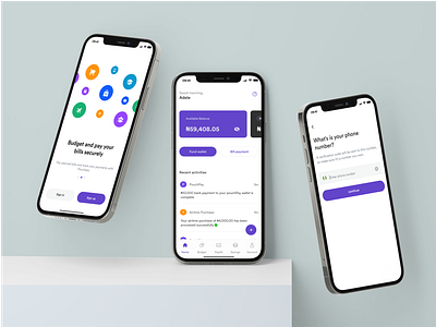Budget app app figma ui ux vector