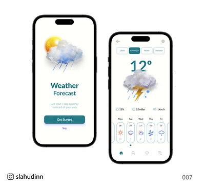 Weather forecast App design adobe xd app app design branding design figma graphic design ui uiux uxui web design webdesign