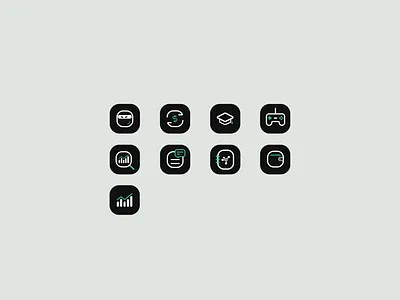 Finance icon set design finance finance icon graphic design icon icon design ui ux
