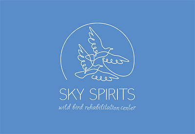 Sky Spirits brand brandidentity branding design font identity illustration logo logotype