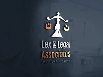 Logo for a LAW Firm Company advocate firm graphic design illustrator justice law lawyer logo