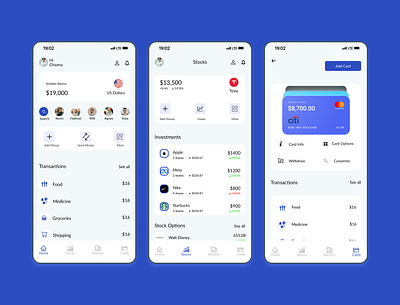 Banki Fintech Design design figm fintech product design ui ux