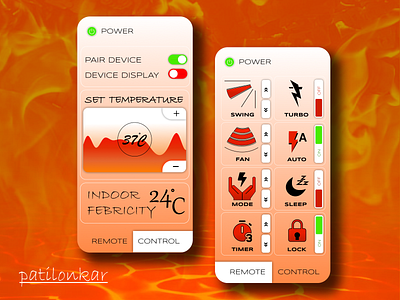 Convection Room Heater Application 3d animation branding design graphic design illustration logo motion graphics ui vector