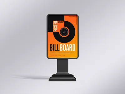 Advertising Billboard Poster Mockup Free poster mockup free