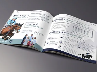 BEDE Events Sponsorship Brochure graphic design