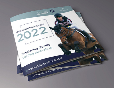 BEDE Events Sponsorship Brochure graphic design