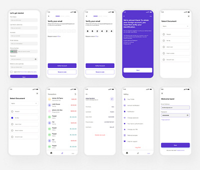 QTpay Finance App finance fintech productdesign ui uiux