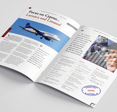 Citizenship By Investment Magazine graphic design