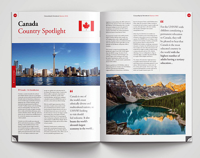 Citizenship By Investment Magazine graphic design