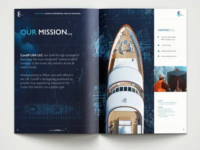 Cardiff USA LLC Sales Brochure graphic design