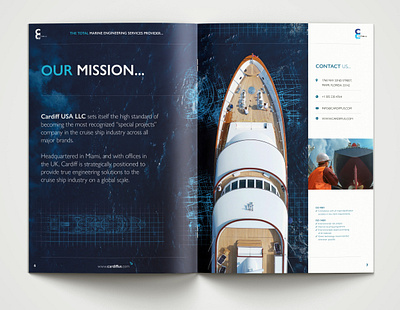 Cardiff USA LLC Sales Brochure graphic design