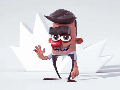 Maxon Guy – 3D Character Design 3d 3d character 3d illustration c4d cartoon character character design cinema4d illustration redshift3d rendering