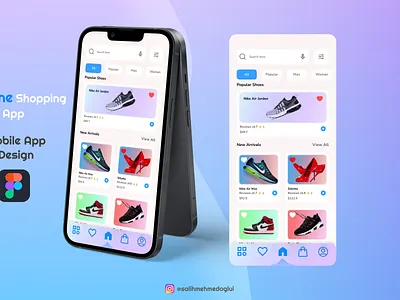 Online Shopping Mobile App Design 3d animation app branding design graphic design icon illustration logo motion graphics ui